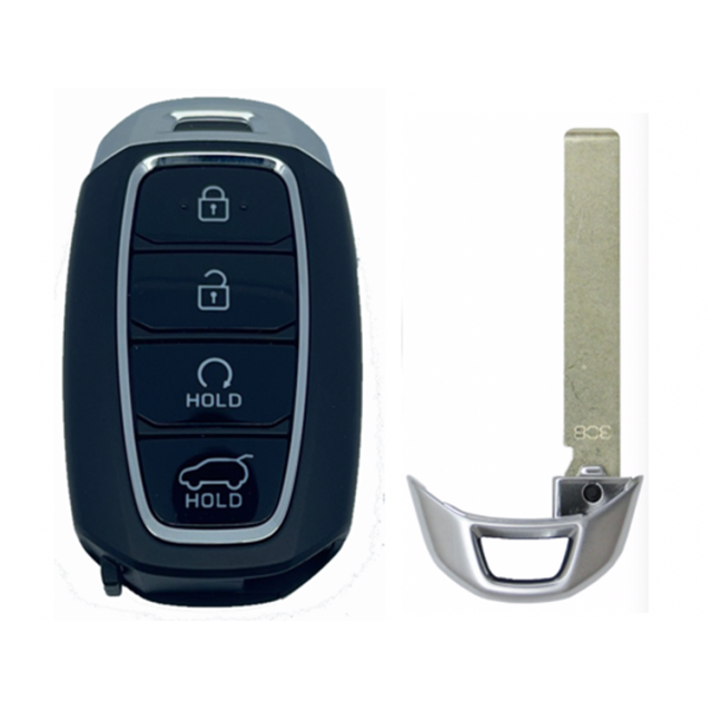AK020164 Hyundai  4 Button Smart Key  433 MHz 47Chip FCC ID:TQ8-FOB-4F19 PN 95440-S1200