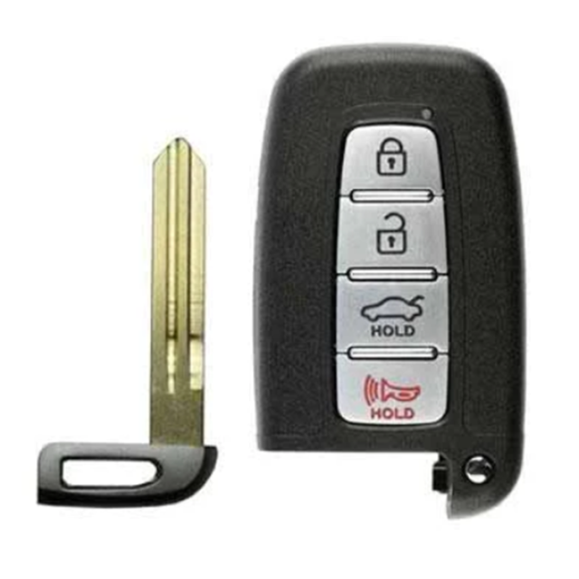 remote key for hyundai 3+1 button 315mhz 95400-3M100 FCC SY5HMFNA04 Car 315mhz