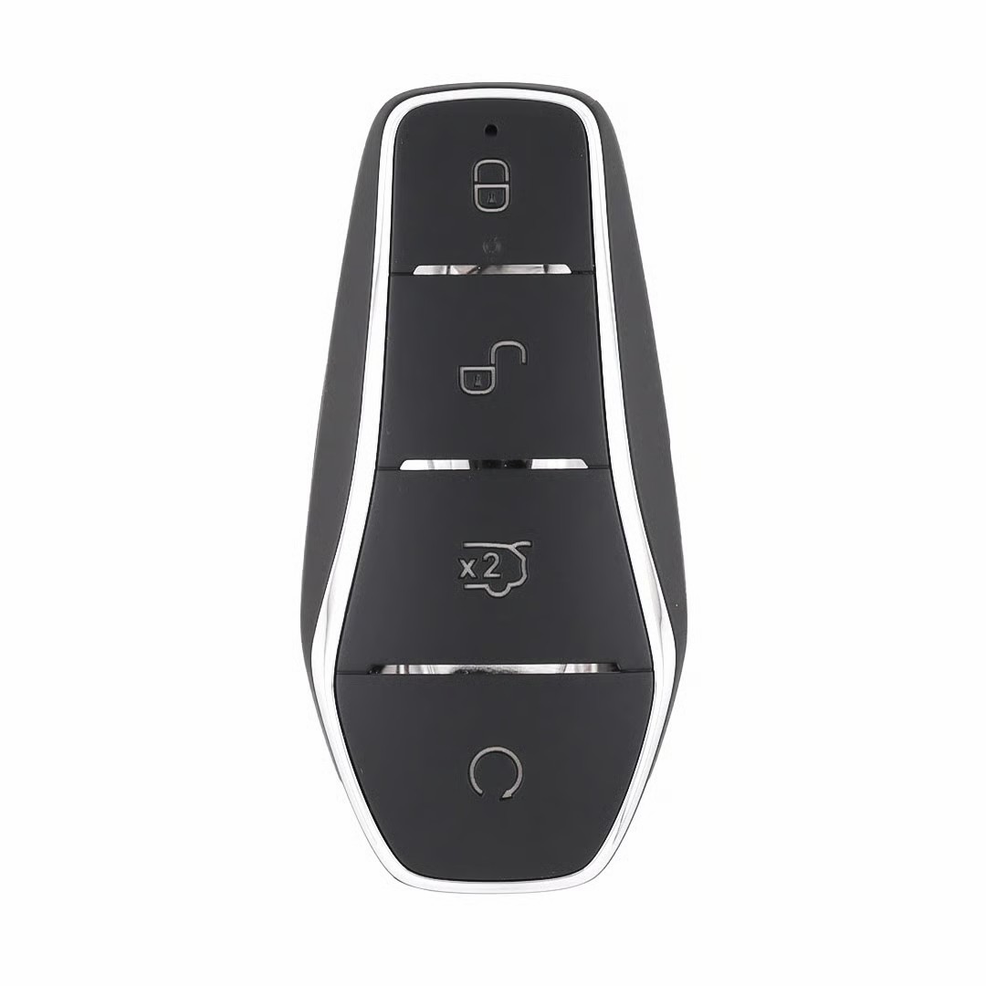 AK066004 Genuine Smart Remote Key for BYD Yuan PLUS / Dolphin — 433MHz, 4 Button Part No. 16766148-00