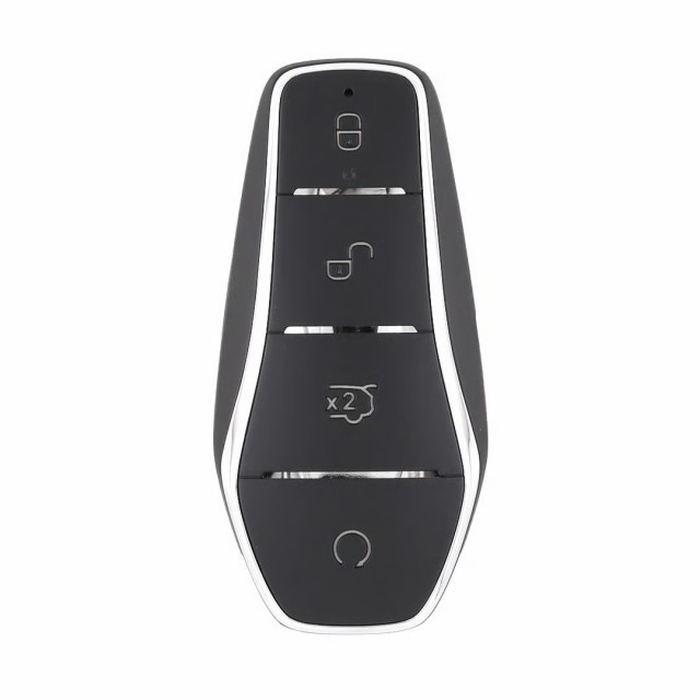 AK066004 Genuine Smart Remote Key for BYD Yuan PLUS / Dolphin — 433MHz, 4 Button Part No. 16766148-00