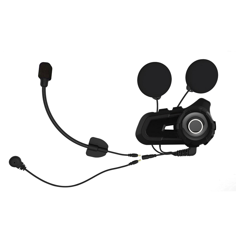 2021 Newest Design 1000m S2 Helmet Intercom Bluetooth Motorcycle Intercom Wireless Headset for 3 Rider,music Share