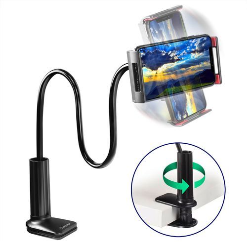 360 adjustable Holder Phone Mount For iPad Universal Tablet Holder flexible long arm Gooseneck Phone Holder