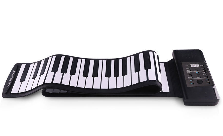 88 keys digital roll up piano with midi out function