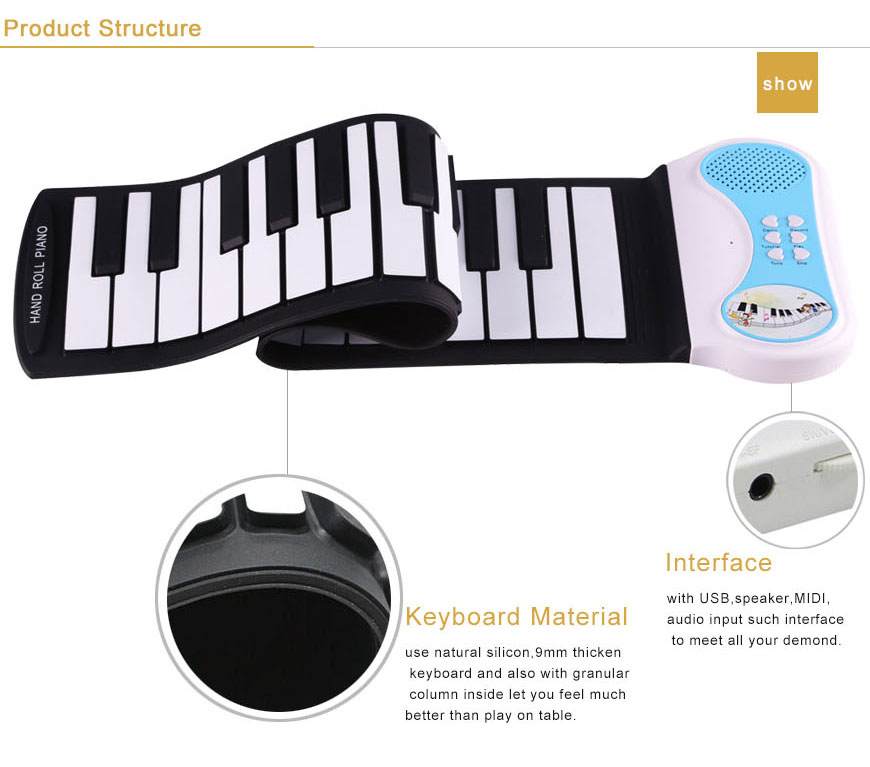 roland stage piano sale roll up piano kids product product 37keys hand roll up pianos for sale