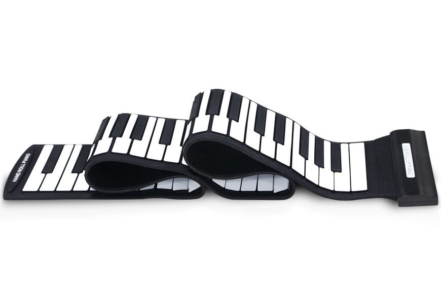88Key USB Midi Flexible Keyboard Roll Up Piano with MIDI Editing Software