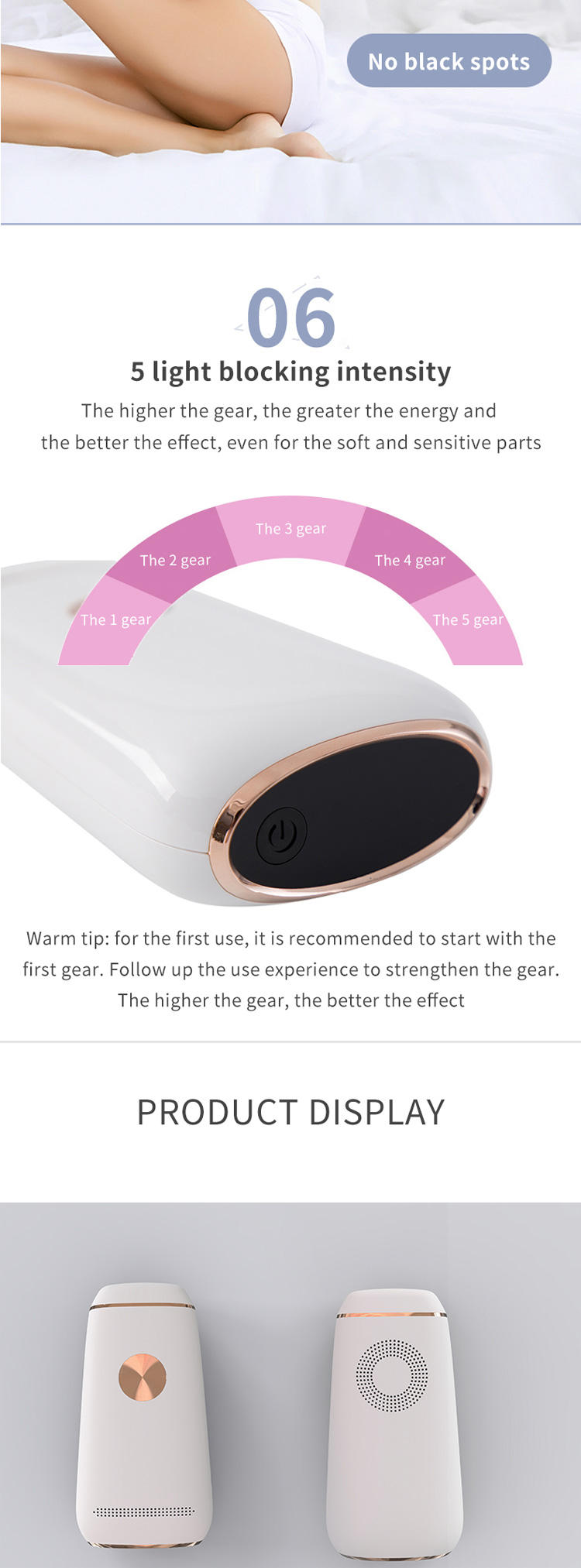 T7 IPL hair removal