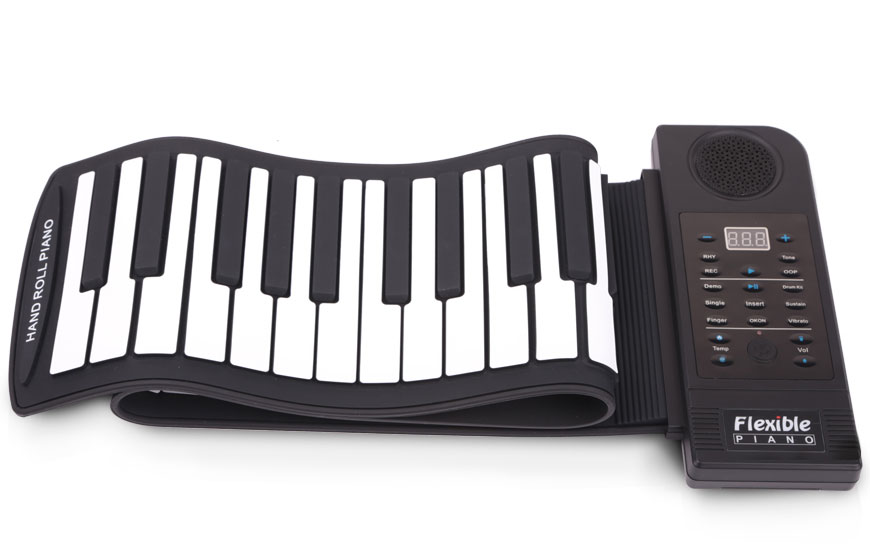educational kids computer electric 61keys piano with waterproof silicone speaker for christmas gift keys walmart