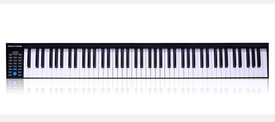 88 Key Electronic Keyboard upright Digital Piano with speaker and bluetooth for beginner