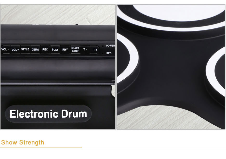 Roll Up Drum Kit MD760