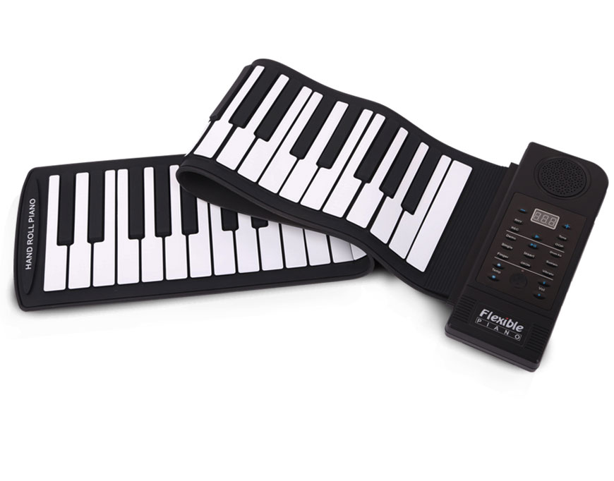 educational kids computer electric 61keys piano with waterproof silicone speaker for christmas gift keys walmart