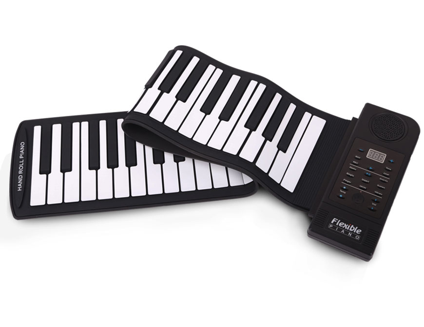 61 keys roll up piano PN61S with built-in speaker for children