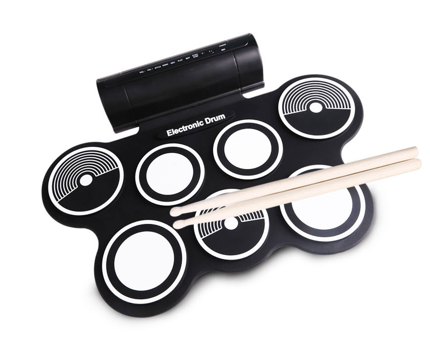 silicone roll up drum kit USB MIDI Roll up Drum Kit