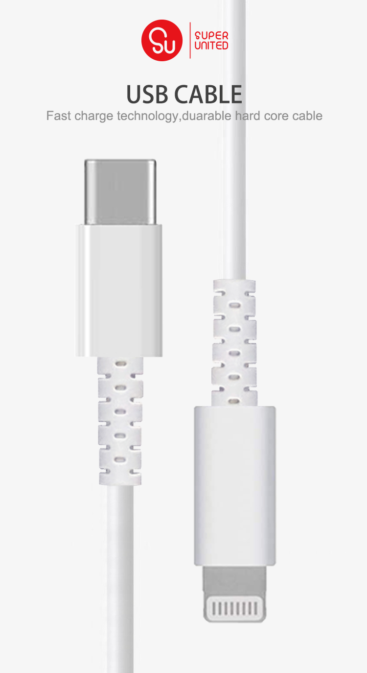  Good quality USB-C to Lightening charge and sync Cable 3fts