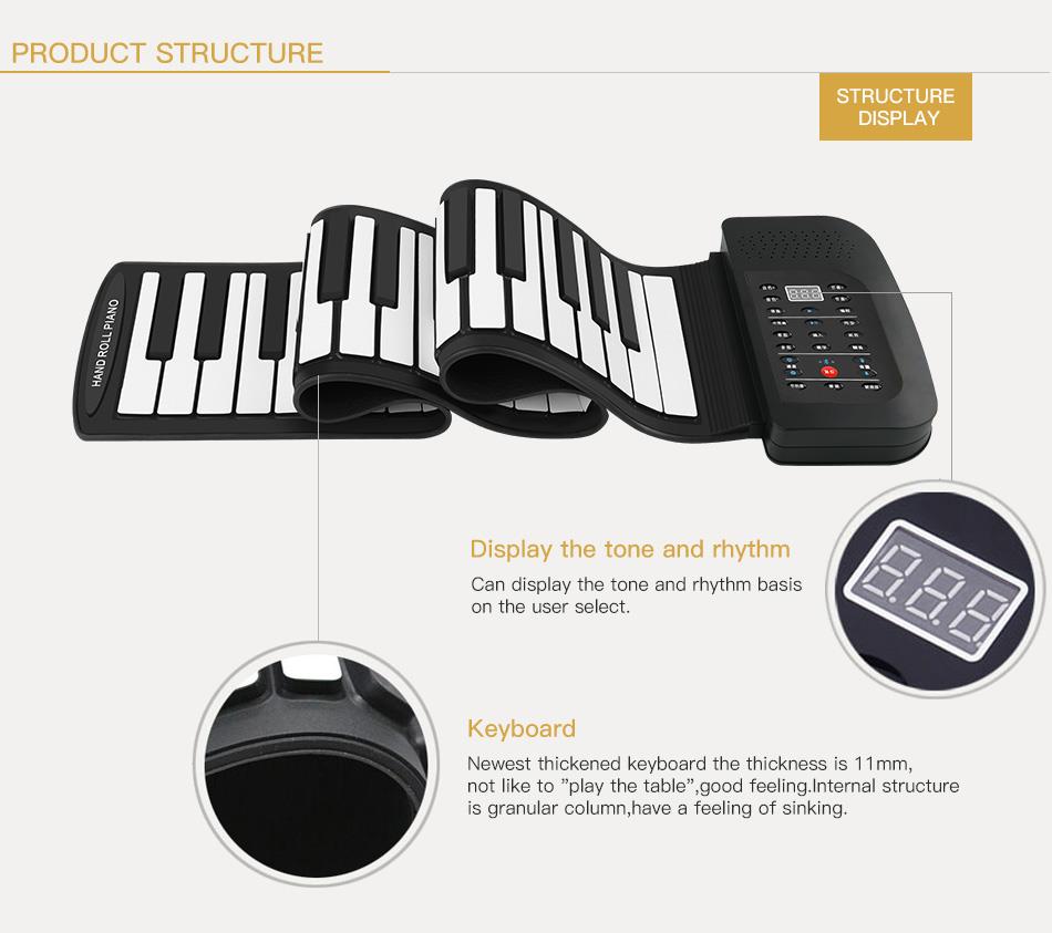 ROLL UP PIANO PA88M