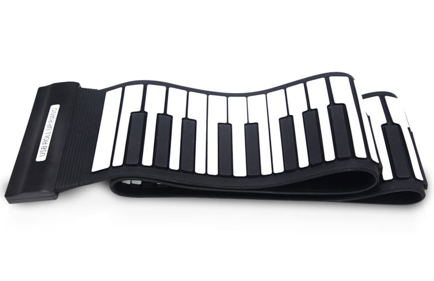 88Key USB Midi Flexible Keyboard Roll Up Piano with MIDI Editing Software
