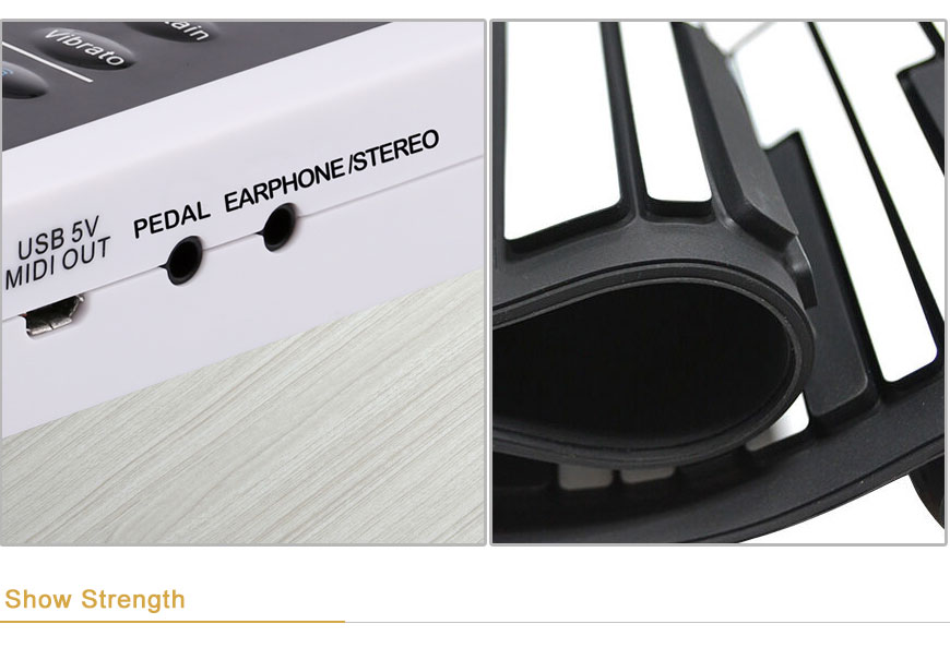 ROLL UP PIANO PC88