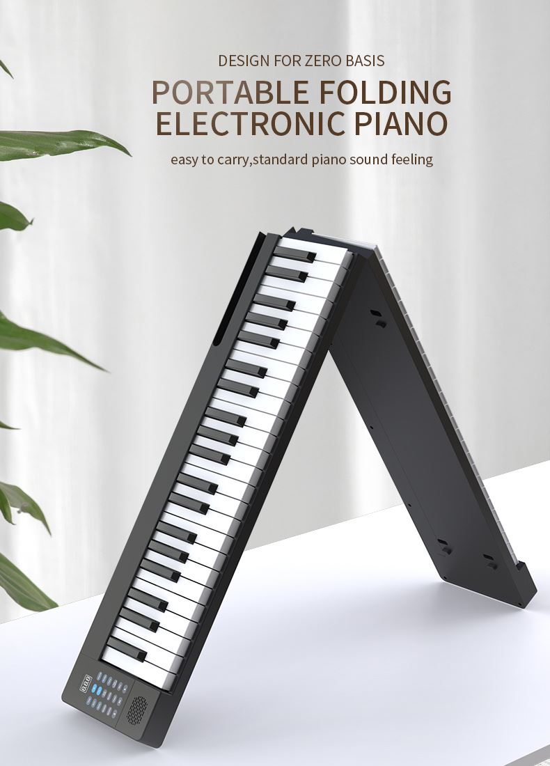 2021 New products light piano electronic piano MIDI keyboard Christmas gift adult piano with battery for playing