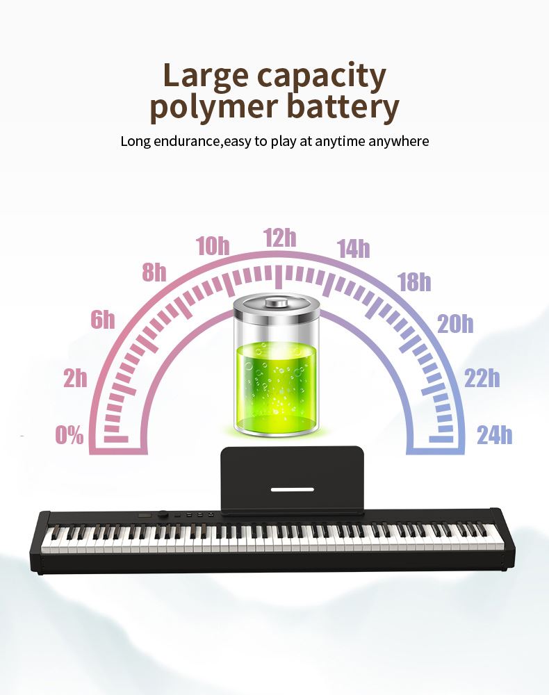 Newest Electronic Keyboard Weighted Piano 88 Keys Digital piano Factory Supply hammer action piano