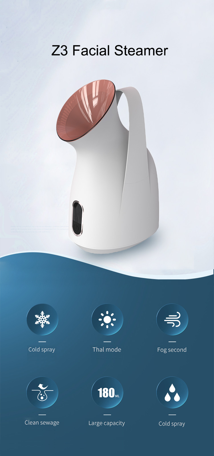 Z3 facial steamer