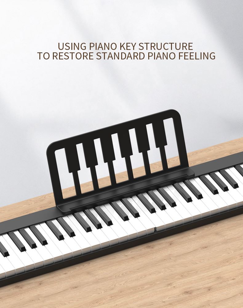 2021 New products light piano electronic piano MIDI keyboard Christmas gift adult piano with battery for playing
