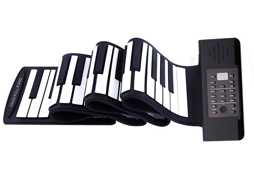 88 keys digital roll up piano with midi out function