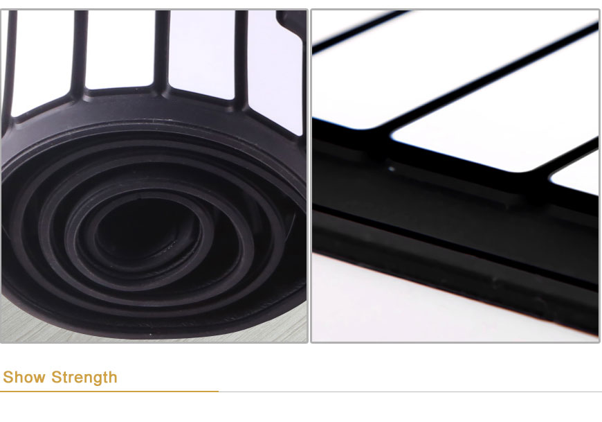 61 keys roll up piano PN61S with built-in speaker for children