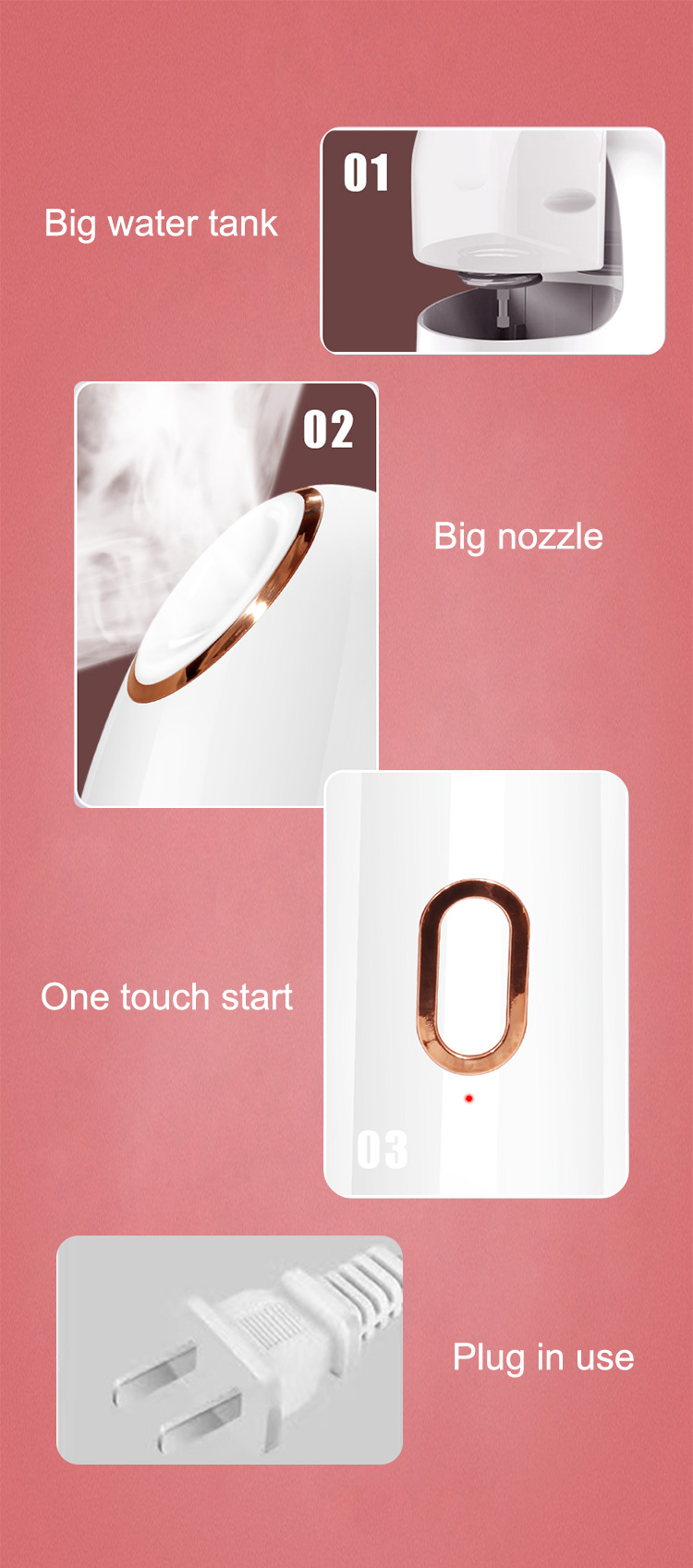 Z1 Hot sell facial steamer