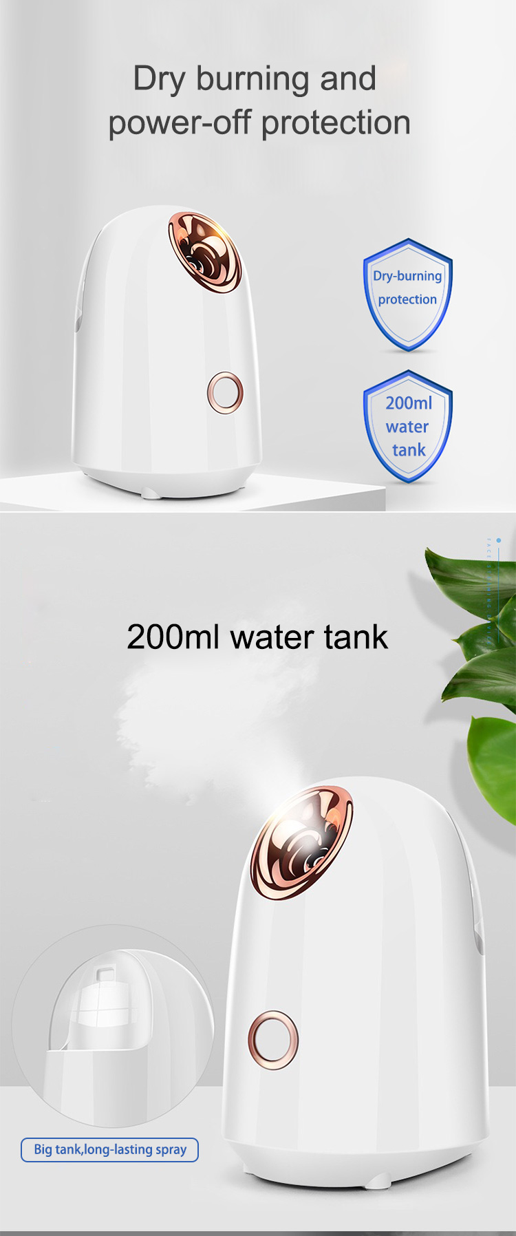Z2 hot sell facial steamer