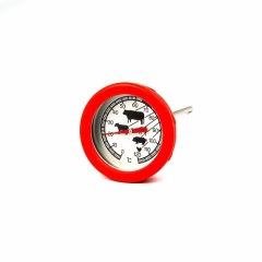 Stainless Steel BBQ Barbecue Oven Bimetal Thermometer for Food Milk Wine