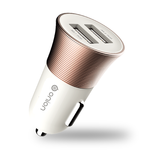 Dual output car charger QC 3.0 quick charger