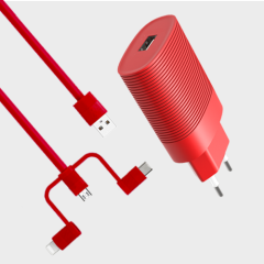 USB Travel Charger 5V2.4A Compatible with Smartphone/PAD/Portable Device