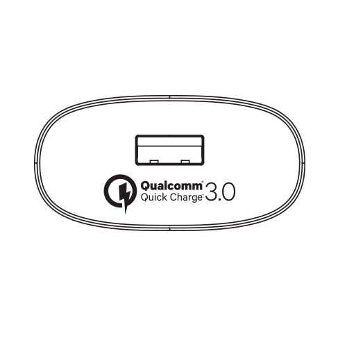 QC3.0 18W EU QUICK TRAVEL CHARGER