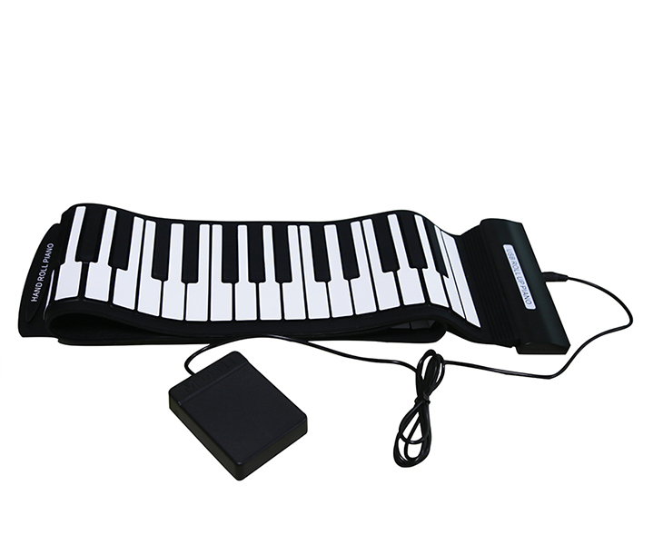 Flexible 88keys Keyboard Piano Roll up Piano flexible piano