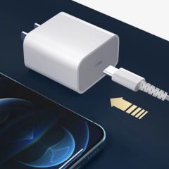 Good quality USB-C to Lightening charge and sync Cable 3fts