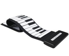 DIY MIDI Maker Series of Driver-Free 49 Keys MIDI Flexible Silicon Roll up Piano for Children & Professional Players