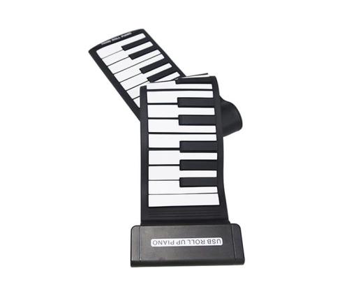 DIY MIDI Maker Series of Driver-Free 49 Keys MIDI Flexible Silicon Roll up Piano for Children &amp; Professional Players