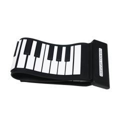 DIY MIDI Maker Series of Driver-Free 49 Keys MIDI Flexible Silicon Roll up Piano for Children & Professional Players