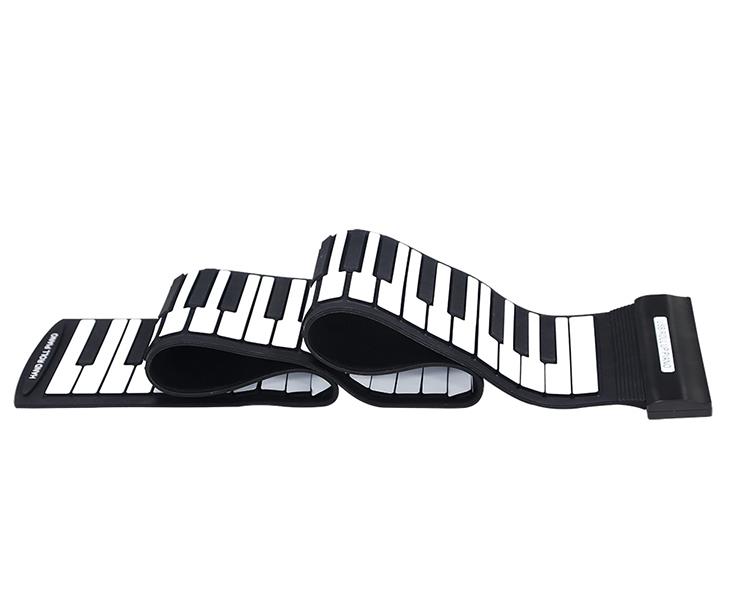 88Key USB Midi Flexible Keyboard Roll Up Piano with MIDI Editing Software