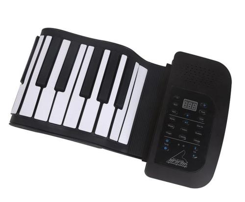 Musical instruments 61 keys digital roll up piano with midi out function