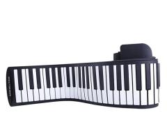 88 Keys Digital keyboard piano soft silicone keyboard Roll Up Piano