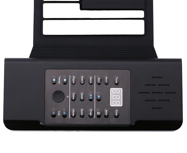musical gift portable keyboard roll up keyboard with recording function