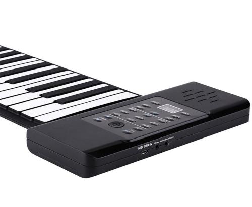 88 keys digital roll up piano with midi out function