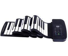 88 Keys Digital keyboard piano soft silicone keyboard Roll Up Piano
