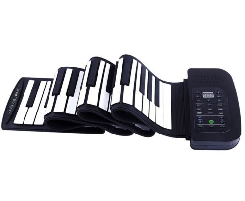 88 Keys Digital keyboard piano soft silicone keyboard Roll Up Piano
