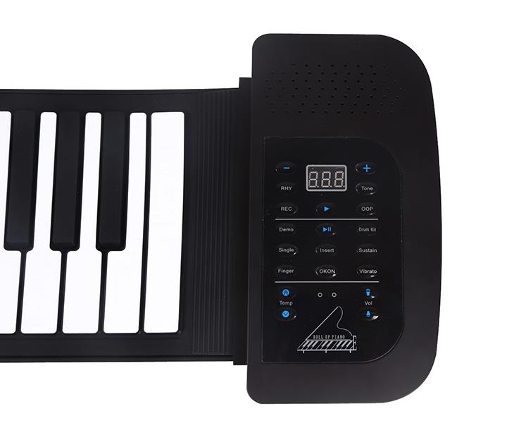 Musical instruments 61 keys digital roll up piano with midi out function