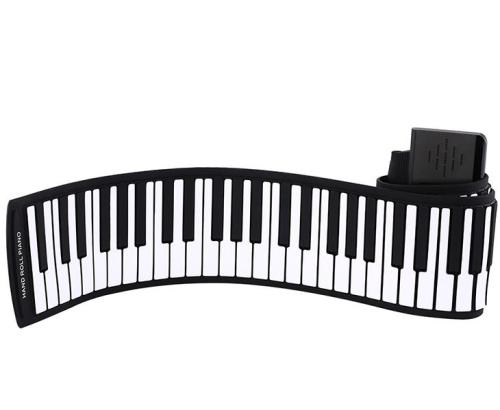 musical gift portable keyboard roll up keyboard with recording function