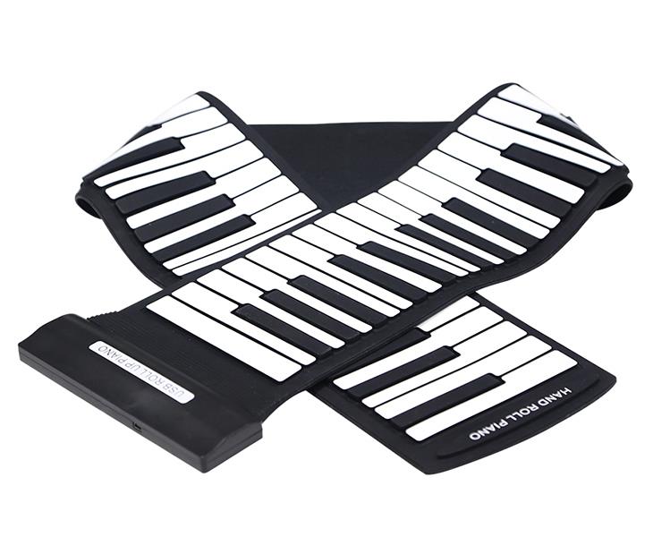 88Key USB Midi Flexible Keyboard Roll Up Piano with MIDI Editing Software