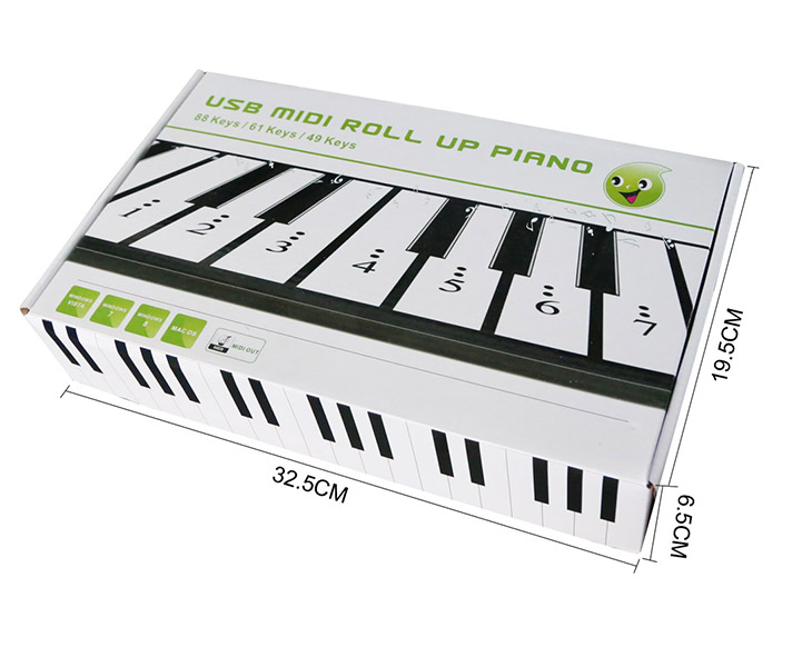 61 key weighted digital piano beginners keyboard Learn How to Play On PC