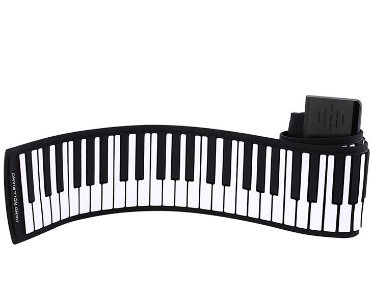 88 keys digital roll up piano with midi out function