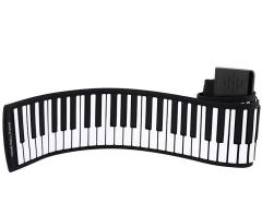 88 keys digital roll up piano with midi out function